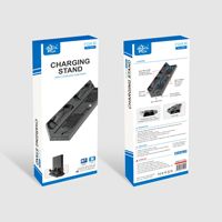 Support et station de refroidissement pour PS4/Slim/Pro, station de charge pour manettes, chargeur de manettes, support de refroidissement pour jeux
