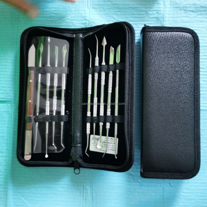 ชุดมีดขูดขี้ผึ้งทันตกรรมมืออาชีพ 10 ชิ้น สำหรับทันตแพทย์ ราคาประหยัด ใช้พลังงานแบบแมนนวล - Product Image 1