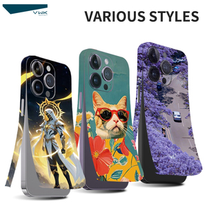 Vwk <span class=keywords><strong>2025</strong></span> Hot Bán Chất Lượng Cao Blingbling Sáng Bóng Long Lanh Bột Điện Thoại Da Sticker Mềm Điện Thoại Di Động Trở Lại Phim Cho <span class=keywords><strong>Iphone</strong></span> 15 14 16 - Product Image 1