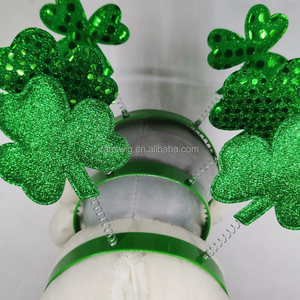 Fasce per Capelli Festive Scintillanti per il Giorno di San Patrizio, con Trifogli Paillettati, Vendita all'Ingrosso a Prezzi Convenienti - Product Image 5