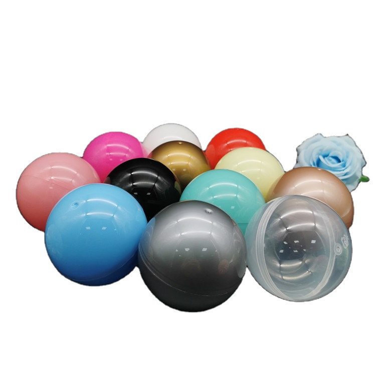 Оптовая продажа с фабрики, пластиковый пустый торговый автомат 8 см в форме горка, игрушечные капсулы