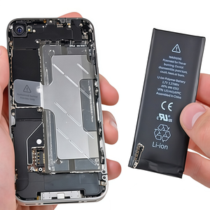 Rouleau d'autocollants ignifuges Vizlent Black UL94 VTM-0 pour étiquettes personnalisées de batteries de téléphones portables et tablettes - Product Image 3