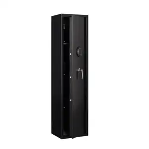 Safe Fireproof Cabinet Box For Hidden Fingerprint Gun Steel Vault Biometric Case Gun Safe