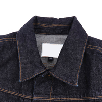 Blouson Trucker en Jean Vintage Personnalisé pour Homme, Manteau Utilitaire Lourd en Denim, Vêtement d'Extérieur Urbain et de Travail, 100% Coton sur le devant, OEM ODM