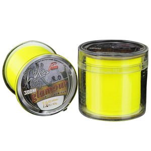 Línea de Monofilamento Fluorescente Amarilla Yuyue Glamour de 300m, Alta Resistencia, para Pesca en Agua Salada, Surfcasting y Cañas de Mar - Product Image 3