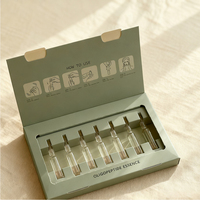 Caja de Embalaje para Suero de Un Solo Uso con Logotipo Personalizado por Estampado en Caliente |   Caja de Embalaje Individual para Botellas de Suero Facial con Vitamina C