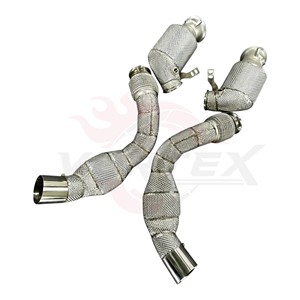 Tubería de Escape de Acero Inoxidable Vortex Performance para BMW X5 G05 F95 2019-2023, Alto Flujo, Turbo, Protector Térmico, Piezas de Modificación - Product Image 2