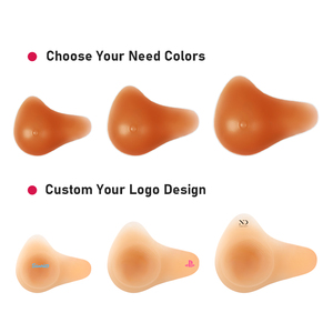 ซิลิโคนเสริมหน้าอกแบบระบายอากาศได้ดี ยี่ห้อ ONEFENG LT รุ่น Prolonged Type  สำหรับผู้ที่ต้องการเสริมหน้าอกหลังการผ่าตัด ได้รับการรับรองมาตรฐาน CE สีเบจ - Product Image 2