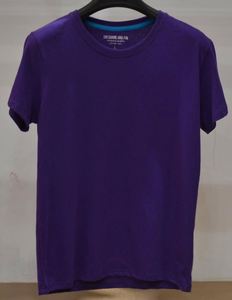 เสื้อยืดคอตตอนแท้ 100% นุ่มพิเศษ น้ำหนัก 220 กรัม สีพื้น คุณภาพสูง เป็นมิตรกับสิ่งแวดล้อม สำหรับผู้ชายและผู้หญิง ลดราคาจากโรงงาน - Product Image 4