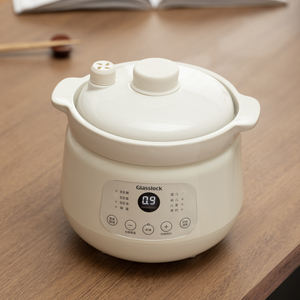 Petit bébé bébé <span class=keywords><strong>mijoteuse</strong></span> électrique multifonctionnelle <span class=keywords><strong>mijoteuse</strong></span> céramique soupe bouillie cuiseur - Product Image 2