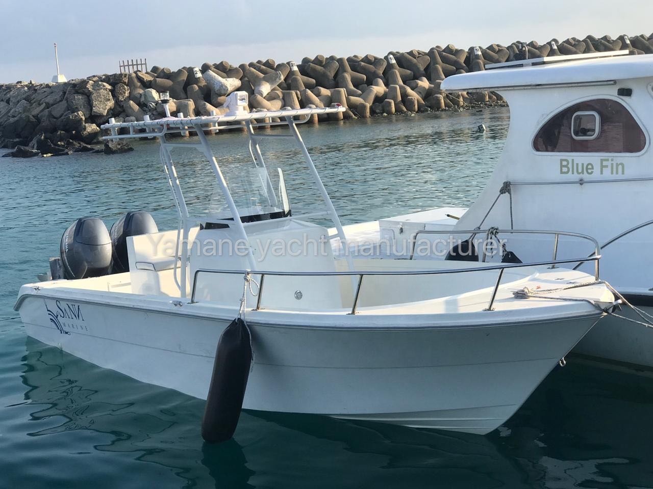 【yaman】 24 Ft Frp Fishing Boat with Canopy - YAMANEYACHT SG720B