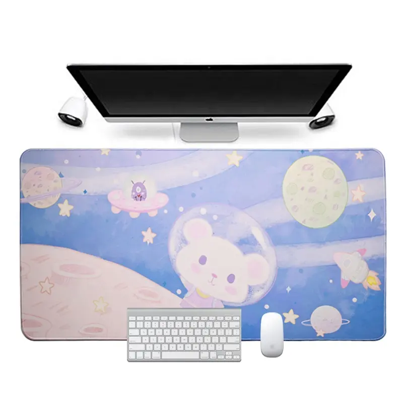 Art Cartoon Large Gaming Mouse Pad Gamer Big Mouse Mat Computer Gaming Locking Edge Gaming Mouse Pad tastiera scrivania Mouse Pad