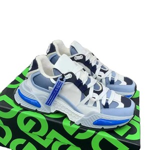 Zapatos Casuales de Suela Gruesa de Cuero Genuino con Logotipo Personalizado de Marca Original, Zapatos de Moda para Parejas, Zapatos para Hombre - Product Image 1