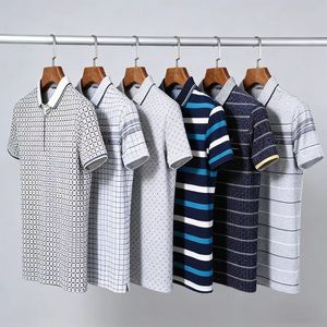 Camisetas de la Marca XH para Hombre, Blusas, Ropa de Verano, Material Elástico Colorido, Baratas, Exceso de Inventario, Nuevas - Product Image 4