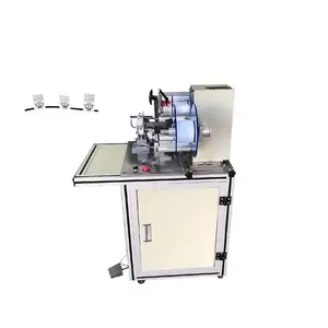 USB Cable, Power Cord Labeling Machine Automatic Wire Cable Folding Labeling Machine