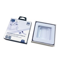 Scatole Rigide in Carta Kraft Ecologica per Auricolari Bluetooth OEM Personalizzate, Confezione Regalo con Laminazione Opaca e Rivestimento UV
