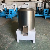 Mélangeur de poudre électrique en acier inoxydable, machine à mélanger la farine automatique de grande capacité pour équipement de mélange de poudre