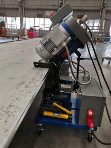 Smussatrice smussatrice per fresatura del bordo in acciaio TMM-80A ad alte prestazioni per smussatura liscia - Product Image 2