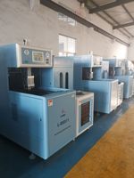 Machine de soufflage par étirage de bouteilles PET Lebao L-BS511 de 5 gallons, commande PLC, AirTac, haut rendement, semi-automatique, moteur 30KW, certifiée CE