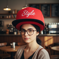 Nueva Gorra de Béisbol Deportiva Unisex de 6 Paneles, Estilo Hip Hop, 100% Poliéster, Visera Plana Grande, Ajustable, Talla Grande