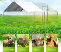 Fabriek Te Koop Metalen Chicken Run Coop Run Voor Kat Konijn Eenden Hens