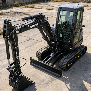 Mini-excavatrice à haute stabilité pour l'<span class=keywords><strong>irrigation</strong></span> des fermes, le creusement de fossés et la gestion des pentes - Product Image 6