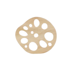 Posavasos decorativos de diseño impreso de nogal para té de madera sin forma redondeada al por mayor para el té de noche en casa - Product Image 4