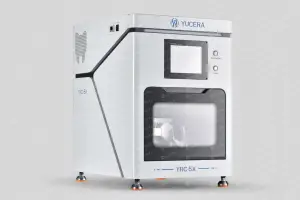 Yucera 5X Dry Milling Machine 5Axis CAD CAM 90 Vertical Process Zirconia Block For Dental Lab And Clinics
