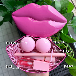 <span class=keywords><strong>Coffret</strong></span> Cadeau <span class=keywords><strong>Maquillage</strong></span> Complet Tout-en-un : Gloss, Crayon à Lèvres, Huile, Gommage et Masque pour les Lèvres – 5 Pièces - Product Image 1