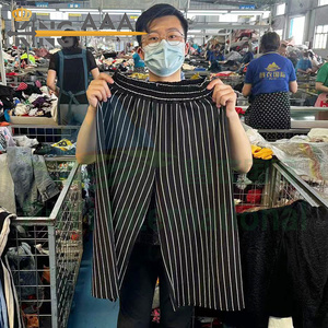 Pantalons Vintage Tendance pour Femmes, <span class=keywords><strong>d</strong></span>'<span class=keywords><strong>Occasion</strong></span>, Été, Grade A, Propres, 90-100% Neufs, Tailles et Couleurs Mixtes, Vêtements Usagés à l'Exportation - Product Image 4