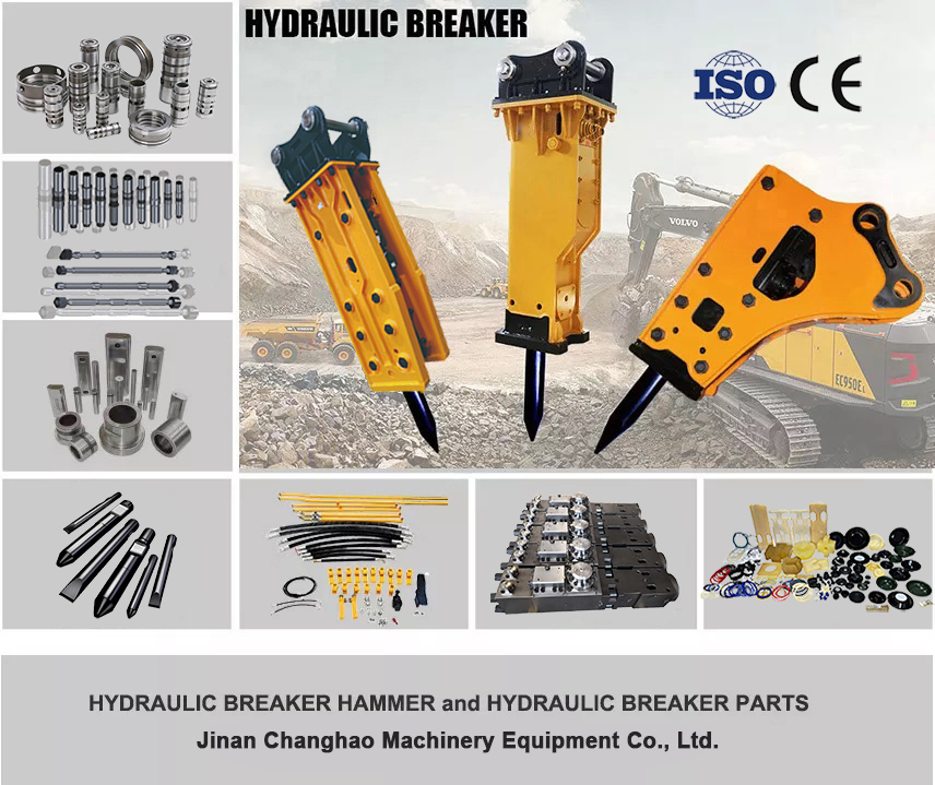 hydraulic weapon carrier xonex社 HWX 68 Rock Hammer - Durable & Efficient Excavator Attachment