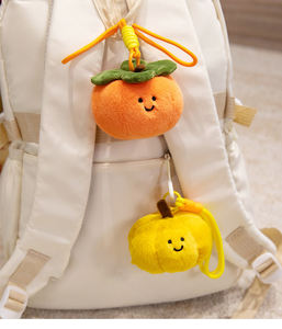 Llavero de Peluche Suave con Forma de Frutas y Verduras, 10 cm, Juguete para Niños, Regalo para Coche, Teléfono Móvil y Bolso - Product Image 2