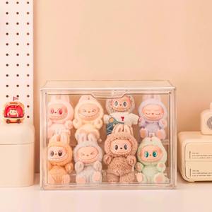 Boîte de présentation de figurines Henlixo de haute qualité, transparente, empilable, magnétique, rectangulaire, pour figurines d'anime - Product Image 1