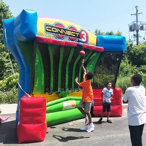 Adulti Connect 4 pallacanestro gonfiabile campo da tiro gioco pallacanestro gonfiabile Connect <span class=keywords><strong>3</strong></span> gioco di carnevale per la festa - Product Image 3