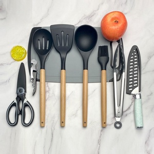 Vente chaude Équipement De Camping Silicone Ustensiles De <span class=keywords><strong>Cuisine</strong></span> Portable Camping <span class=keywords><strong>Cuisine</strong></span> Outils <span class=keywords><strong>Randonnée</strong></span> Accessoires Organisateur Ustensiles De <span class=keywords><strong>Cuisine</strong></span> <span class=keywords><strong>Kit</strong></span> - Product Image 1