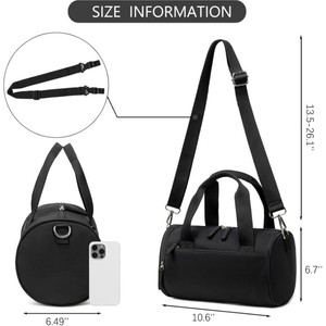 En stock, nouveau sac de voyage unisexe à bandoulière unique, imperméable, en polyester, avec fermeture éclair et boucle, <span class=keywords><strong>dos</strong></span> ergonomique, pour la salle de sport - Product Image 2