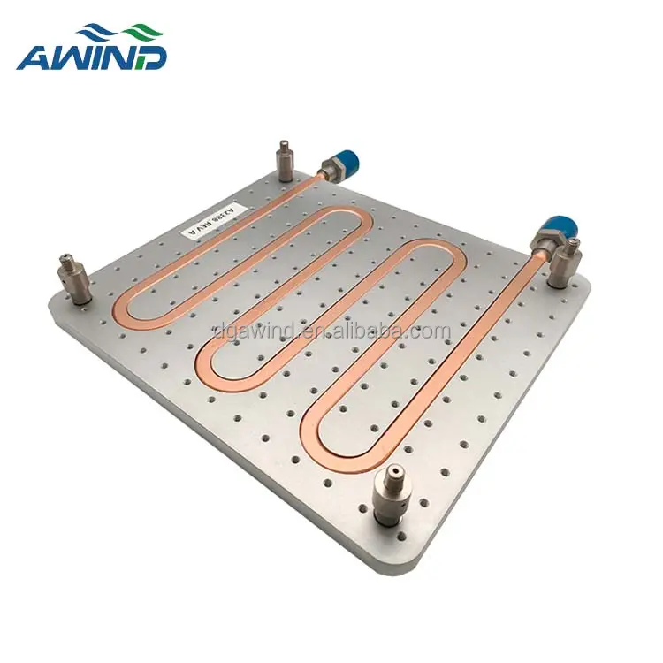 Intercambiador de calor de aluminio 6061 de alta temperatura disipadores de calor tubulares de aire a agua intercambiador de calor tubulares