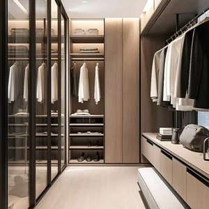 Luxury Walk-In <strong>Closet</strong> Wardrobe, Exquisite Craftsmanship and Space <strong>Utilization</strong> - Product Image 1