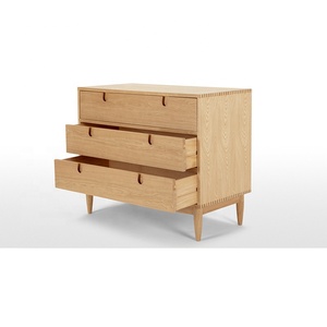 Best Seller Wooden Bedside Multi-<strong>drawer</strong> Wood <strong>Chest</strong> <strong>of</strong> <strong>Drawers</strong> <strong>3</strong> <strong>Drawer</strong> Cabinet - Product Image 1