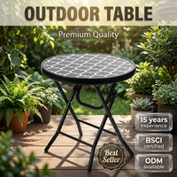 Table basse pliable en verre, portable, durable, légère, écologique, moderne, imperméable, couleur personnalisée, meubles de salon