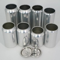 Op maat gedrukte offset gedrukte lege aluminium blikjes met treklipje voor ambachtelijk bier & thee drankenverpakkingen industrieel gebruik