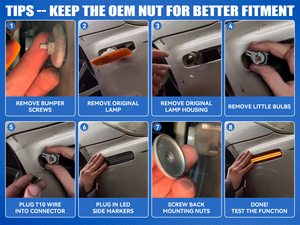 2pcs <span class=keywords><strong>LED</strong></span> năng động lần lượt tín hiệu ánh sáng bên đánh dấu ánh sáng cho Lexus IS300 LS400 GS300 gs400 GS430 TOYOTA PRIUS Scion Echo Hatchback - Product Image 4