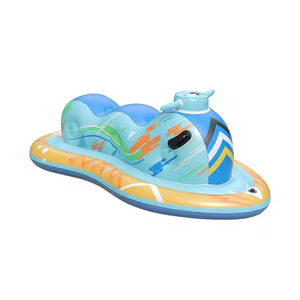 Nouveau modèle d'embarcation de <span class=keywords><strong>ski</strong></span> gonflable d'hiver pour enfants en PVC, type bateau à moteur, avec fonction de tapis de <span class=keywords><strong>ski</strong></span> et de tube à neige - Product Image 1