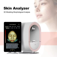 Analyseur de peau du visage 3D, appareil de test, grand capteur, caméra 4k, écran tactile diagnostique, portable, connecté au wifi, pour la beauté