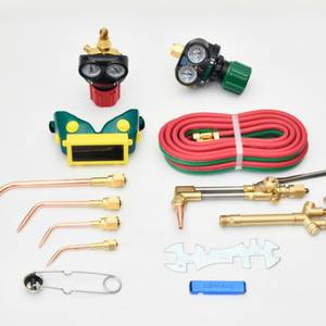 Kit de Sopletes de Soldadura Multiusos American Standard SR450 Incluye Manómetro de Oxígeno para Soldadura y Manómetro de Acetileno para Corte - Product Image 2