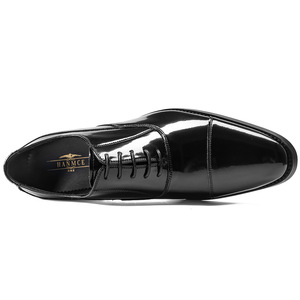 Scarpe Eleganti da Uomo Stile Britannico per Feste Scarpe da Matrimonio in Vera Pelle Scarpe Basse da Uomo in Pelle Oxford Scarpe Formali - Product Image 2