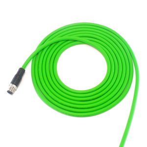 Kabel Konektor Ethernet M12 4pin D, Tahan Air untuk Rj45 ProfiNet CAT5e Terlindung PVC Ethernet - Product Image 6
