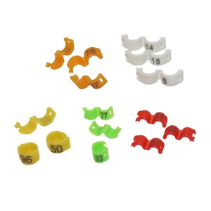 <span class=keywords><strong>100pcs</strong></span>/kantong Diameter Dalam 2.7/3/4/4.5/5 mm Cincin Kaki Kenari Cincin Kaki Burung Kecil Cincin Kaki Burung Merpati Cincin Kaki Burung Beo - Product Image 3