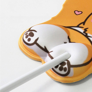 Reposamuñecas 3D personalizado con Base de PU antideslizante, soporte de muñeca para aliviar el dolor, trasero Sexy, Gel de pecho de Anime, alfombrilla de ratón de silicona para juegos - Product Image 2