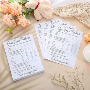 Real Estate Open House Feedback Bloc de notas Sign Open House Cuestionario Open House Feedback Form para Agent Broker - Product Image 4